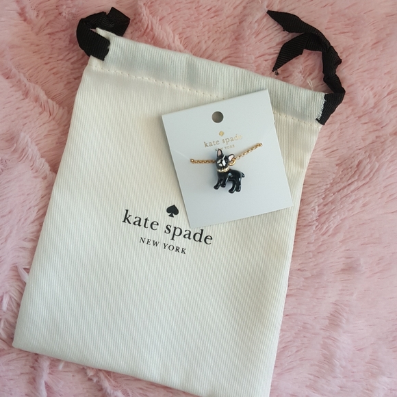 Kate Spade Francois bulldog mini pendant - Picture 3 of 5